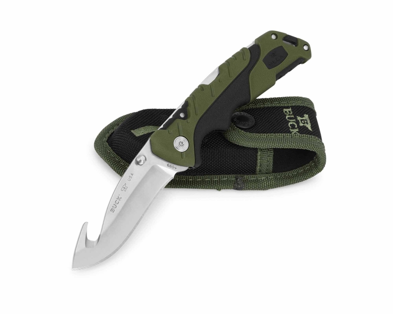 Buck 660 Folding Pursuit Large Guthook Çakı - 2