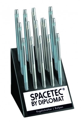 ​​​​​​Diplomat D10542942 Spacetec Pearl Tükenmez Kalem (15li Stand) - 1