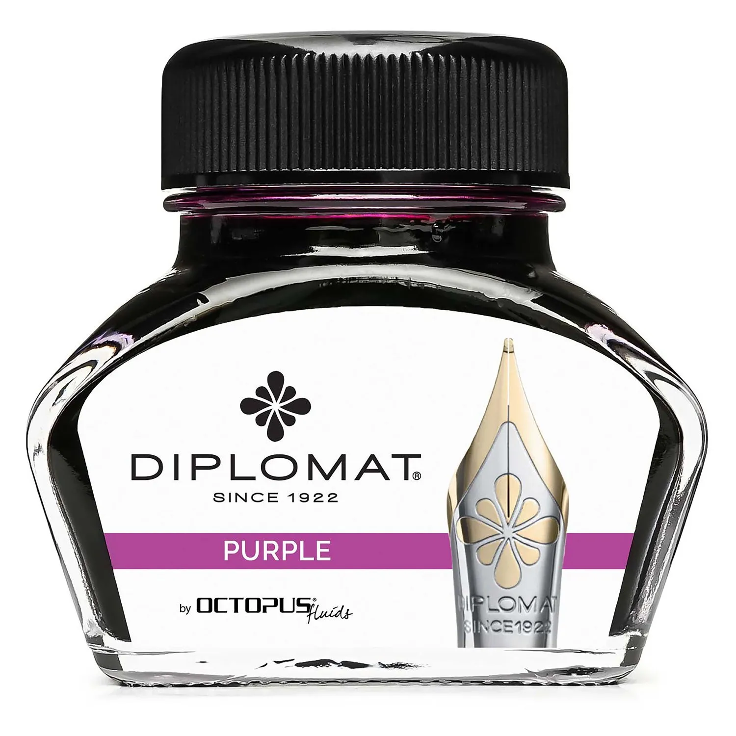 ​​​Diplomat D41001011 30ml Mor Mürekkep - 1