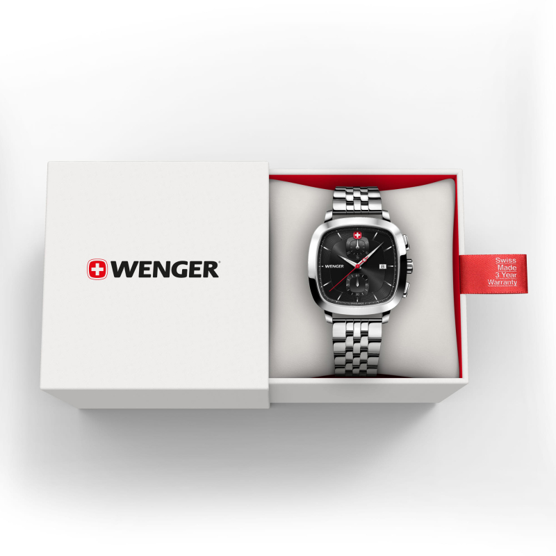 Wenger Vintage Classic Chrono 39.5mm Erkek Kol Saati - 2