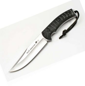 Muela PREDATOR-14W Predator Serisi Siyah Micarta Bıçak - 1