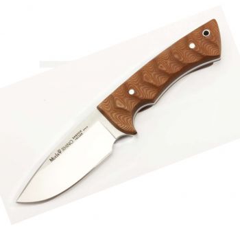 Muela RHINO-10SV.C Rhino Serisi Kahverengi Micarta Saplı Bıçak - 1