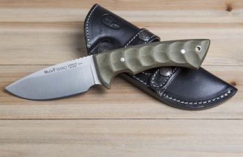 Muela RHINO-10SV.G Rhino Serisi Yeşil Micarta Saplı Bıçak - 2