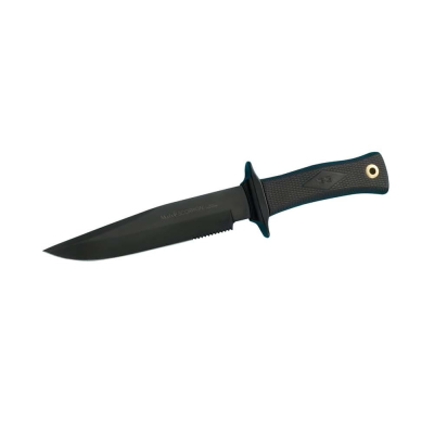 Muela SCORPION-18N Kauçuk Siyah Saplı Scorpion Taktik 18 cm Bıçak - 1