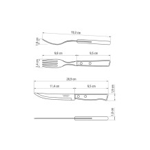 Tramontina 22299-009 12 Parça Barbekü Seti - 3
