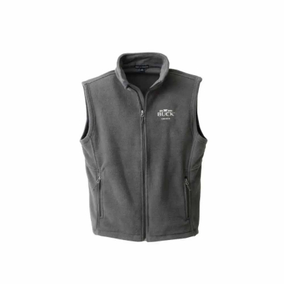 Buck Men's Zip-Up Polar Yelek - L - 1