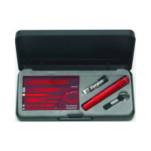 Victorinox Swiss Card + Maglite Fener Seti, Kırmızı - 1