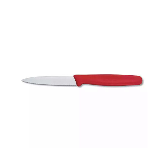 Victorinox 5.0631 8cm Kırmızı Tırtıklı Soyma Bıçağı - 1