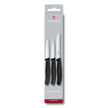 Victorinox 6.7113.3 Siyah Bıçak Seti, 3 Parça - 1