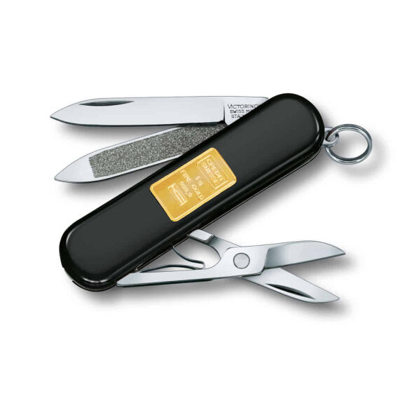 Victorinox 0.6203.87 Classic Çakı, Altın Şeritli - 1