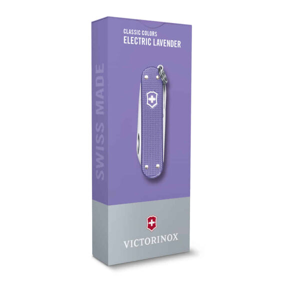 Victorinox 0.6221.223G Electric Lavender Classic Alox Çakı - 4