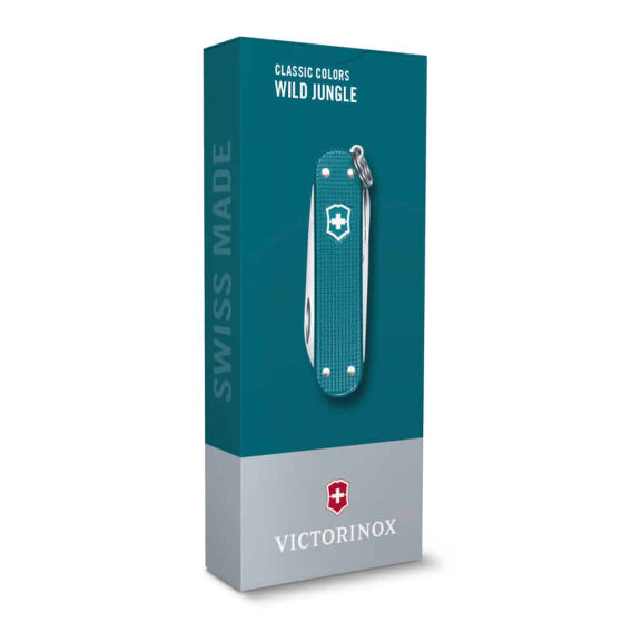 Victorinox 0.6221.242G Wild Jungle Classic Alox Çakı - 4