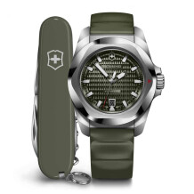 Victorinox 242017.1 I.N.O.X. Otomatik Erkek Kol Saati + Çakı Set - 1