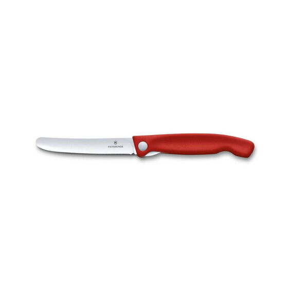 ​​​​​​​​​​​​​​​​​​​​​​​​​​​​​​​​​Victorinox 6.7801.FB 11cm Kırmızı Düz Katlanabilir Domates Bıçağı - 5