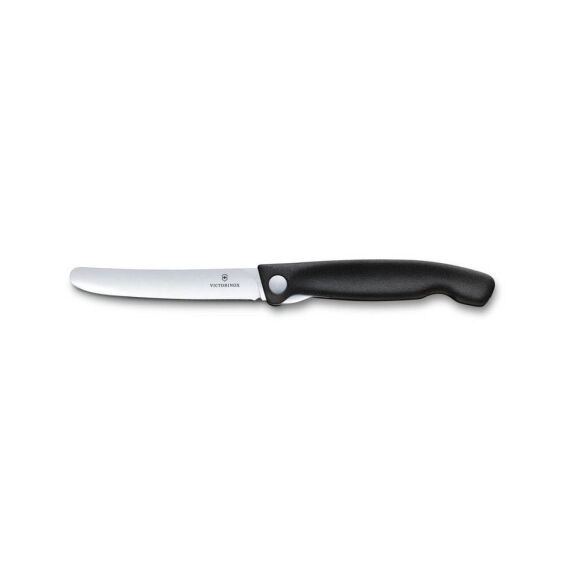 ​​​​​​​​​​​​​​​​​​​​​​​​​​​​​​​​​​Victorinox 6.7803.FB 11cm Siyah Düz Katlanabilir Domates Bıçağı - 5