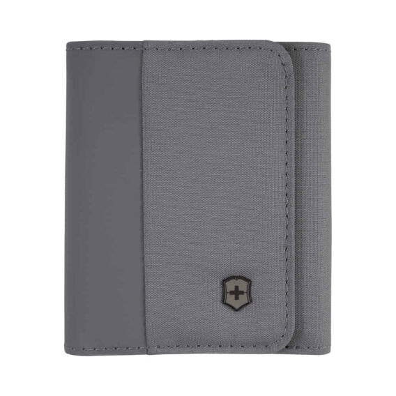 Victorinox 653366 Travel Essential Tri fold Cüzdan, Gri - 1