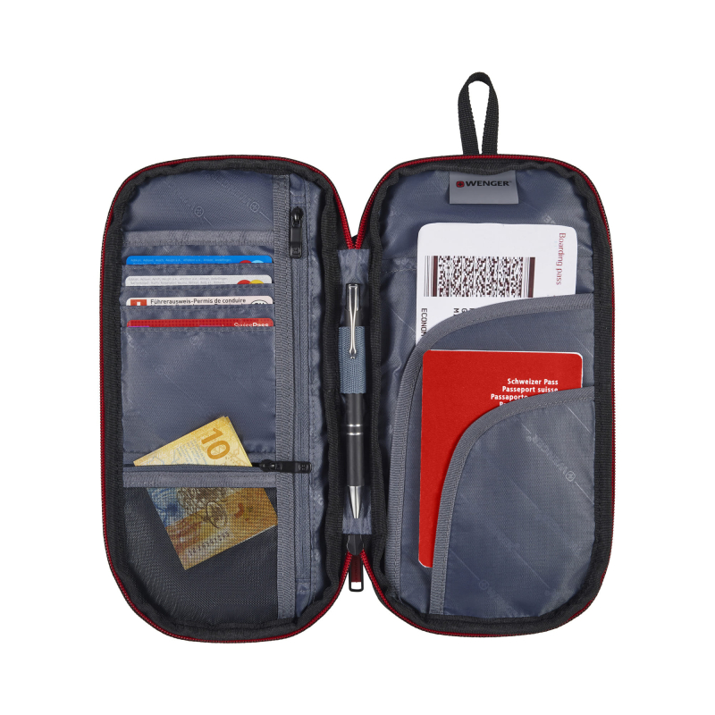 Wenger 611880 Traveller Organizer Cüzdan, Siyah - 2