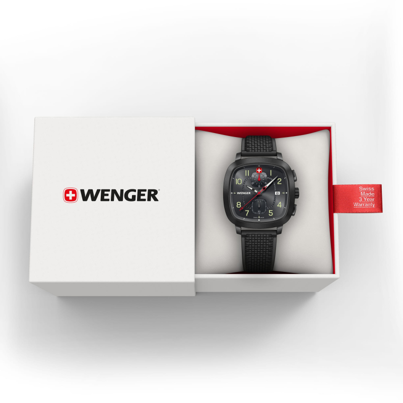 Wenger Vintage Sport Chrono 39.5mm Erkek Kol Saati - 2